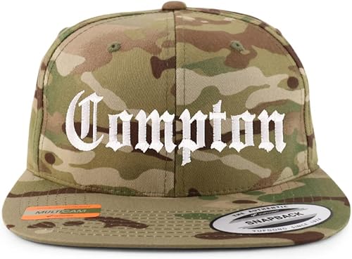 Miniatura 9 de Trendy Apparel Shop Compton City - Gorra de béisbol bordada en inglés antiguo