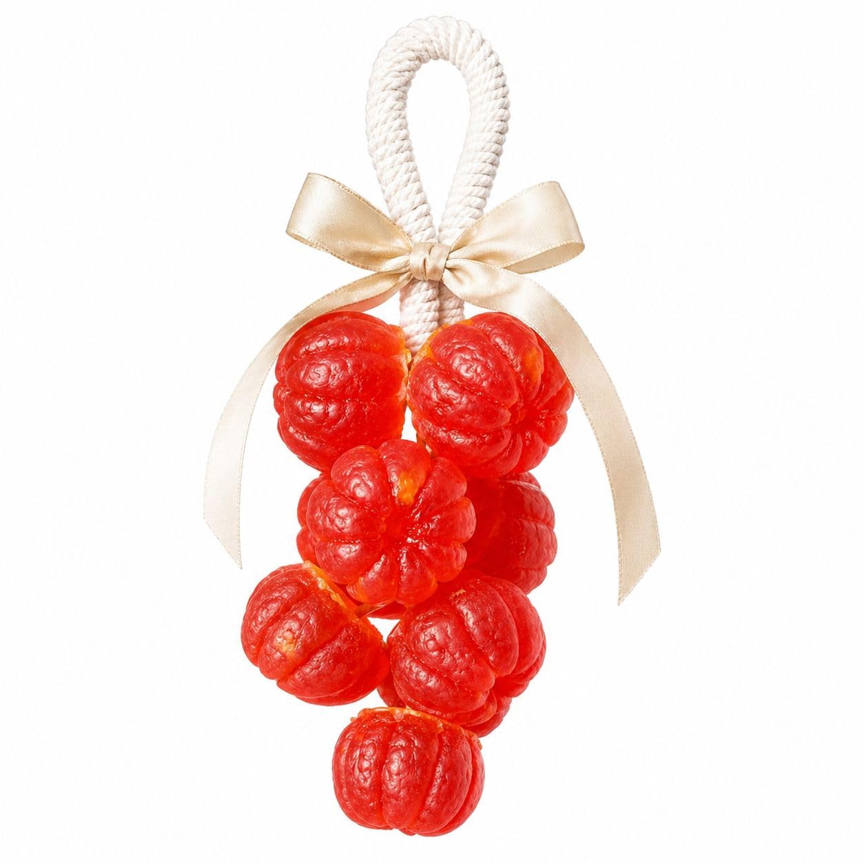 Brindya Handmade OrangeHanging Soap with Rope – Decorative Handwash Soap for Kitchen & Bathroom, Fresh Orange Fragrance-image-9