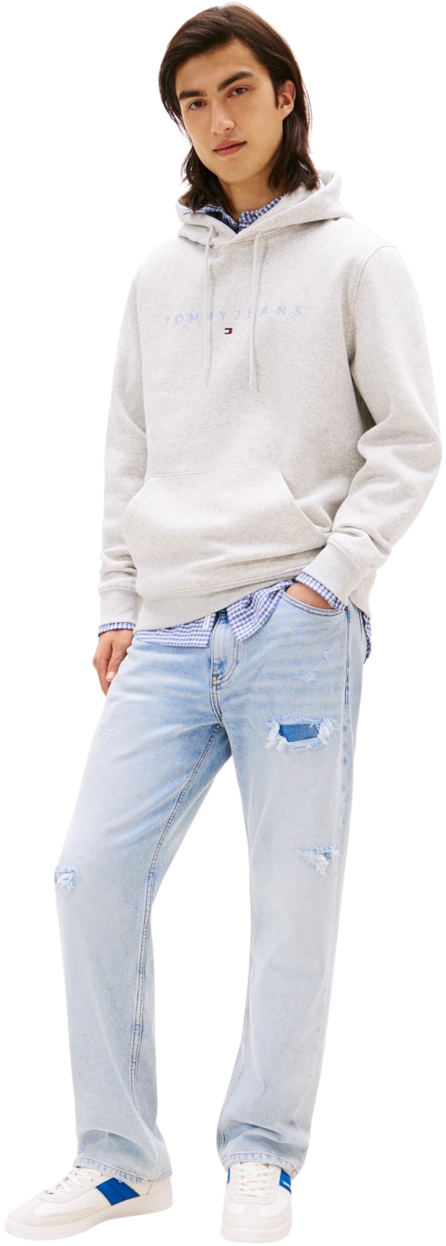 Tommy Jeans Sudadera Hoodie con Capucha para Hombre