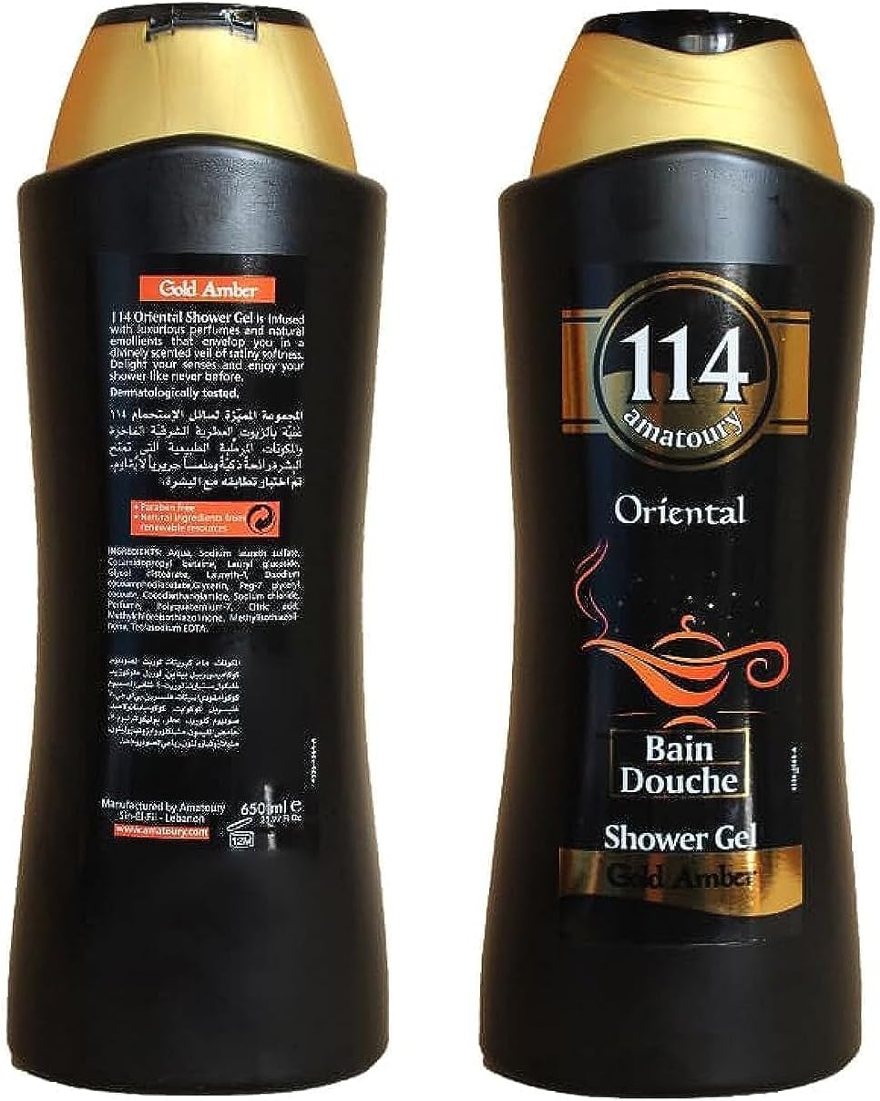 Bain Douche Gold Amber - 650ML