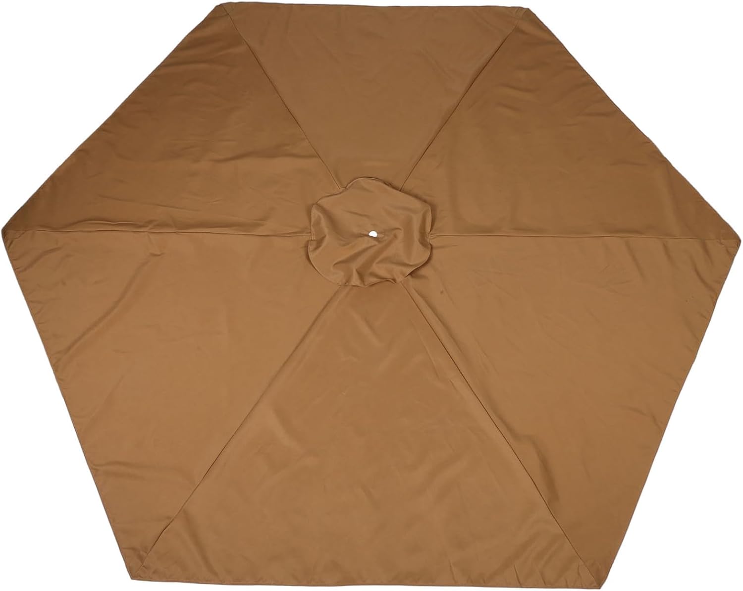 Kisangel Outdoor Table Umbrella Canopy Replacement Parasol Top Cover for Ribs Durable Thick Polyester for Sun and Rain Protection Stylish Design for Garden and Patio Use