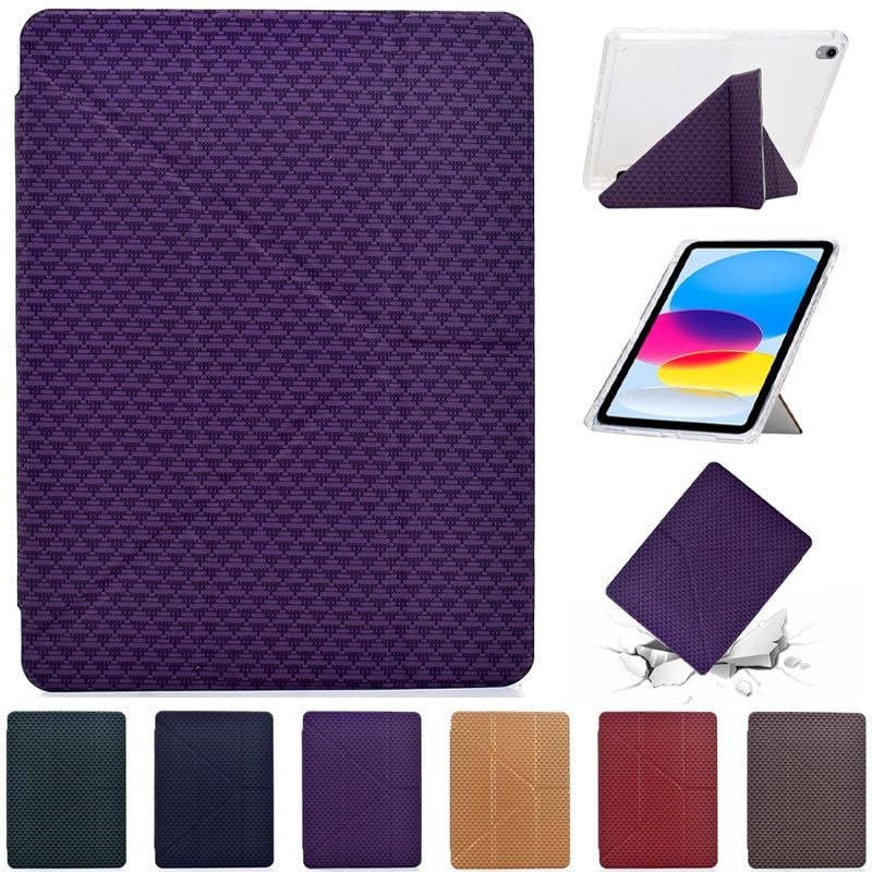 Étui iPad 10e génération rouge pour travailler en voyage