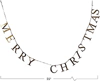 Vista 4 de Creative Co-Op Guirnalda metálica con acabado de latón de 55 pulgadas de largo, multicolor