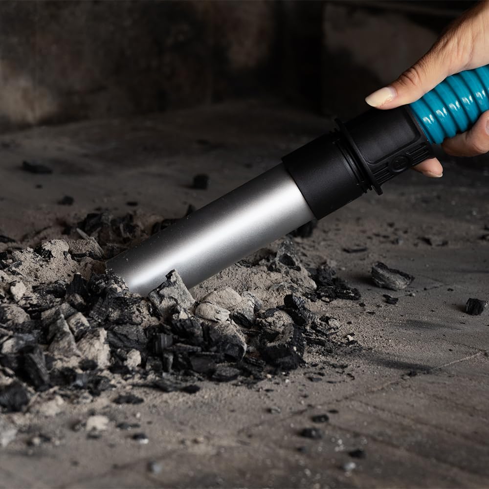 Cecotec Conga Ash 2000 Home Kompaktowy odkurzacz do popiołu. 800 W, moc ssania 14 kPa, metalowa powłoka rurowa, filtr z siatką metalową, dysza 38 mm