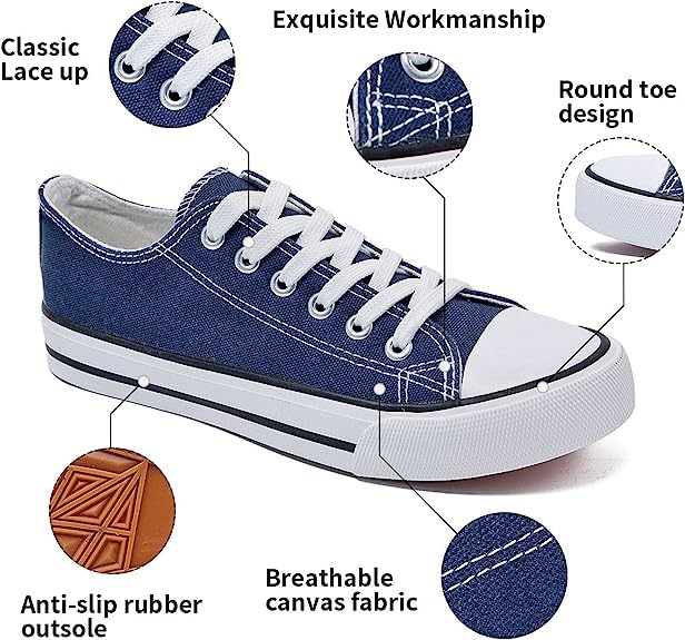 Image of FTZ Shots Canvas Walking, Gyming Shoes Sneakers for Women