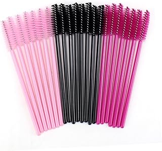 FRCOLOR 100Pcs Pincéis De Maquiagem Descartáveis Rímel De Cílios Rímel Colorido Rímel Colorido Pincéis De Cílios Pincéis De Rímel Descartáveis Varinhas De Rímel Descartáveis Em