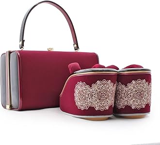 Amazon | 草履バッグセット 振袖 ベロア 刺繍 レース ライン