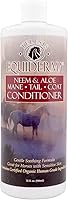 Vista 1 de Equiderma Acondicionador de capa de neem y aloe, 32 onzas por botella, para caballos