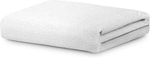 SIJO Apartment Therapy - Protector de colchón, 100% impermeable, refrescante, ultrasuave, silencioso, bolsillo profundo de 16 pulgadas, ganador del