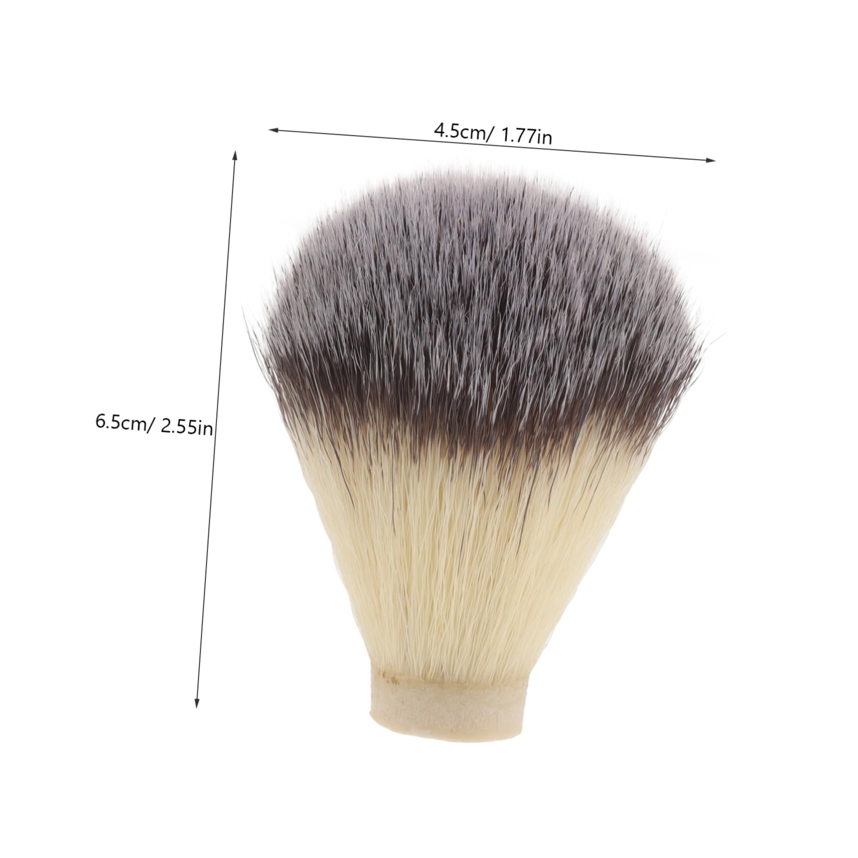 HAPINARY Luxury Beard Brush for Men Barber Brush Replacement Soft Bristles Easy Tame and Style