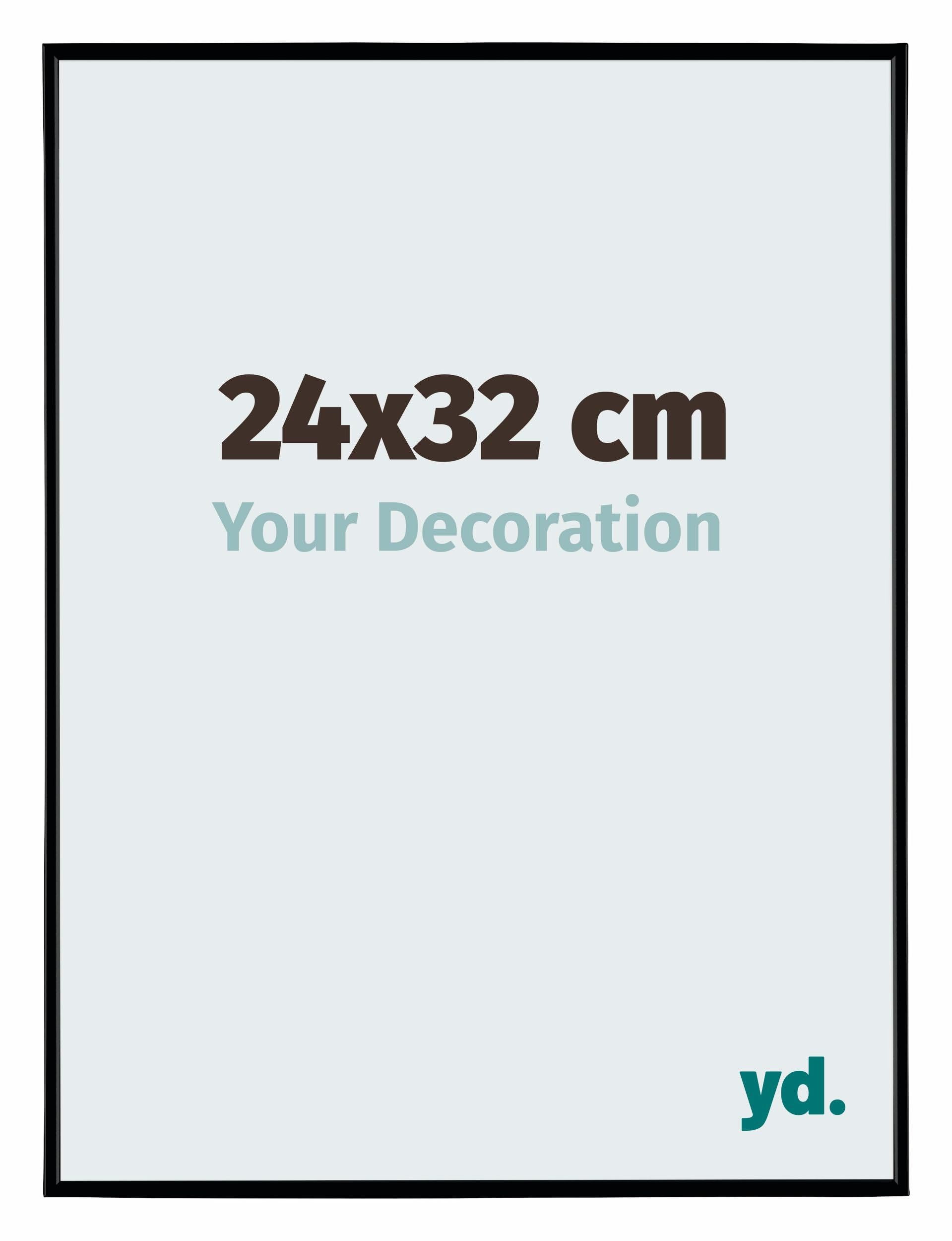 Your Decoration - Picture Frame 24x32 cm - Black Matte - Decorative Wall Frame in Plastic with Antireflection - Frame 24x32 - Evry โ image 1