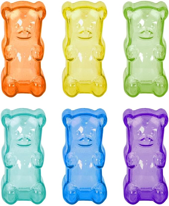 Juguete Mordedor Squeaker Gummy Bear 4" miniatura 2
