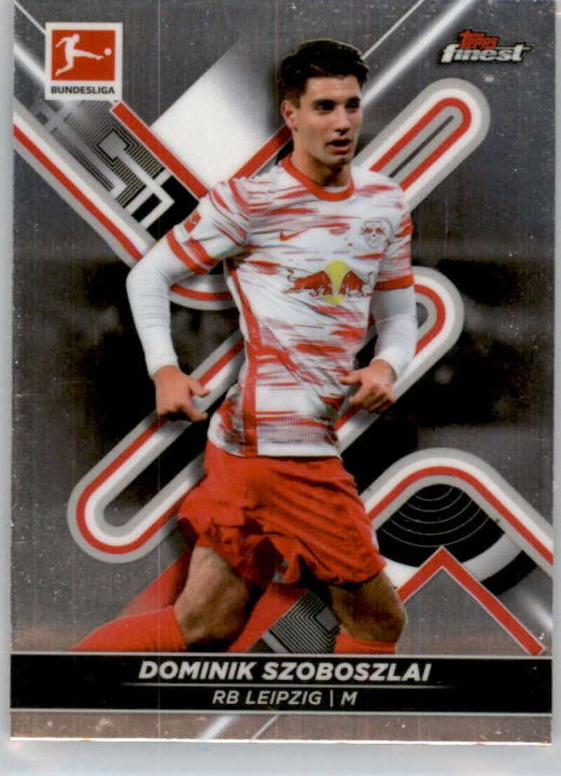 2021-22 Topps Finest Bundesliga #94 Dominik Szoboszlai RB Leipzig Soccer Card - Sportscard Superstore