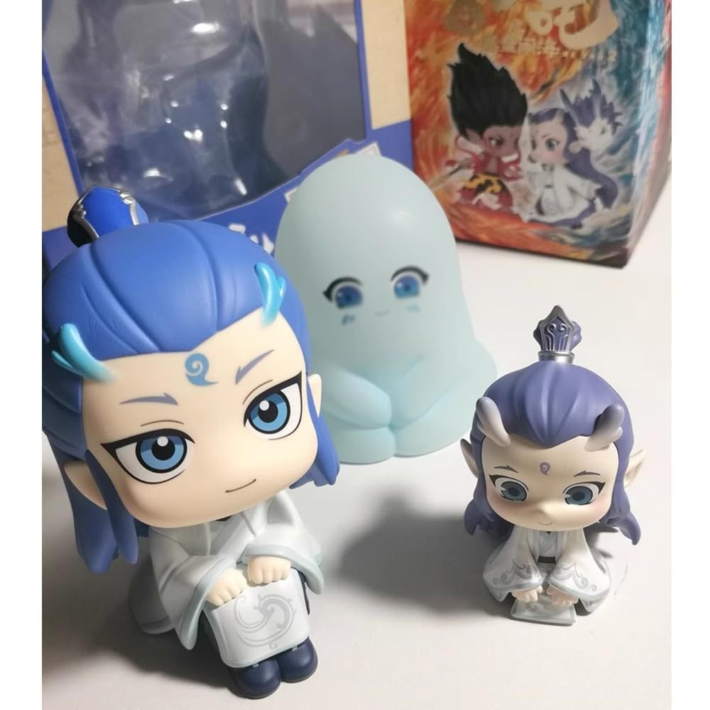 Figuras de colección, Muñeca adorable de unos 11 cm altura, en caja color, ideal(Ne Zha)