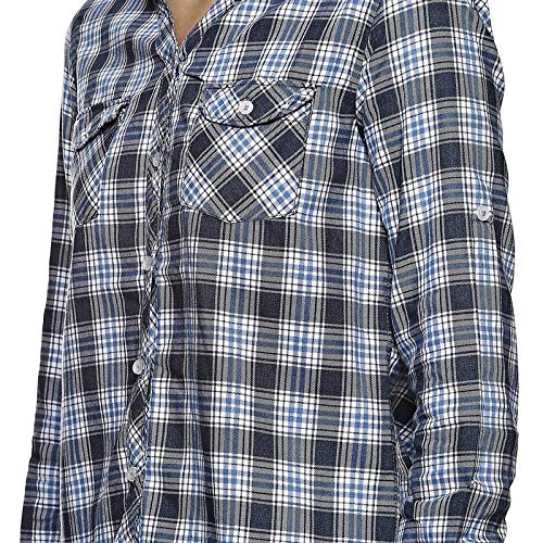 Image of Campus Sutra Women's Checkered Regular Fit Shirt