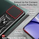 TheGiftKart Tough Armor Bumper Back Cover Case for Mi Redmi Turbo 5 5G / Poco X8 Pro 5G | Kickstand & Ring Holder | 360 Degree Protection Back Cover Case (PC & TPU, Sliding Camera Cover, Black) gallery image