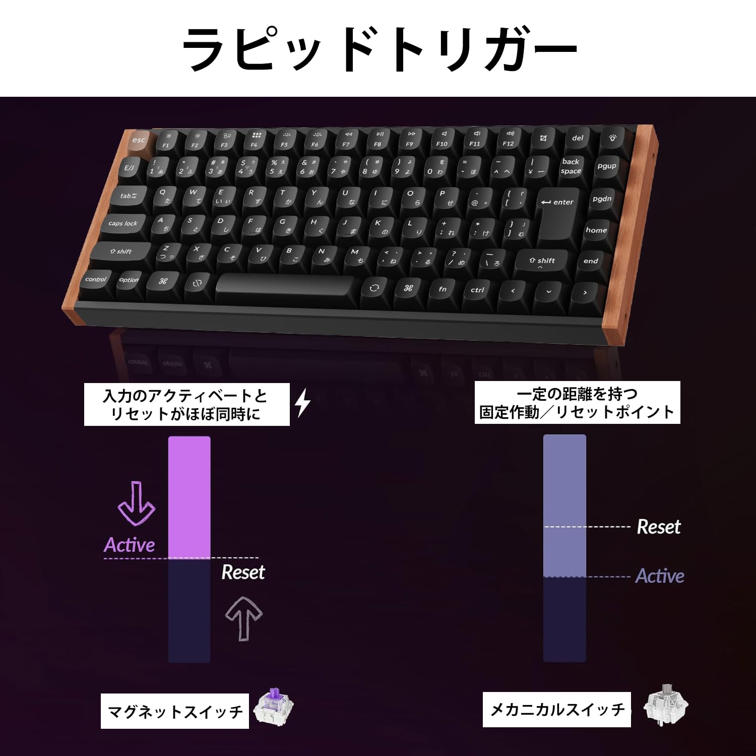 Amazon | 【国内正規品】Keychron K2 HE ラピッドトリガー