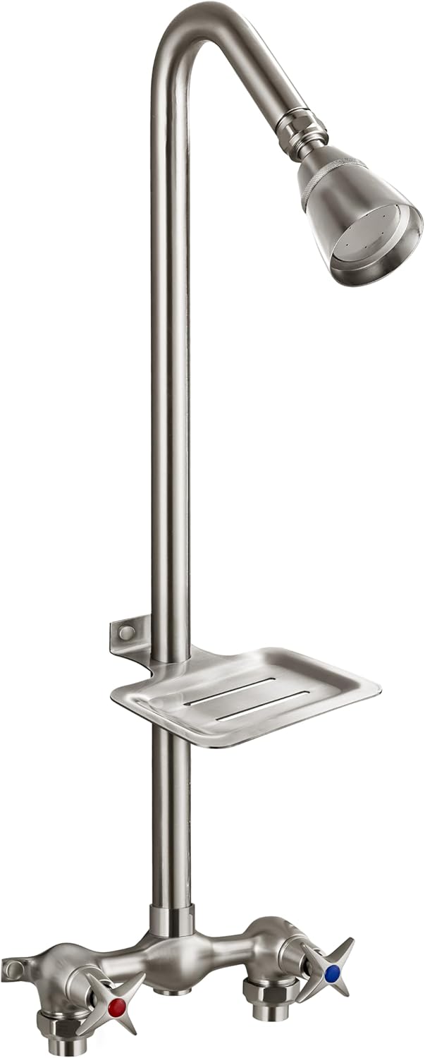 Aolemi Outdoor Shower Kit,Outdoor Shower Fixtures Faucet System with