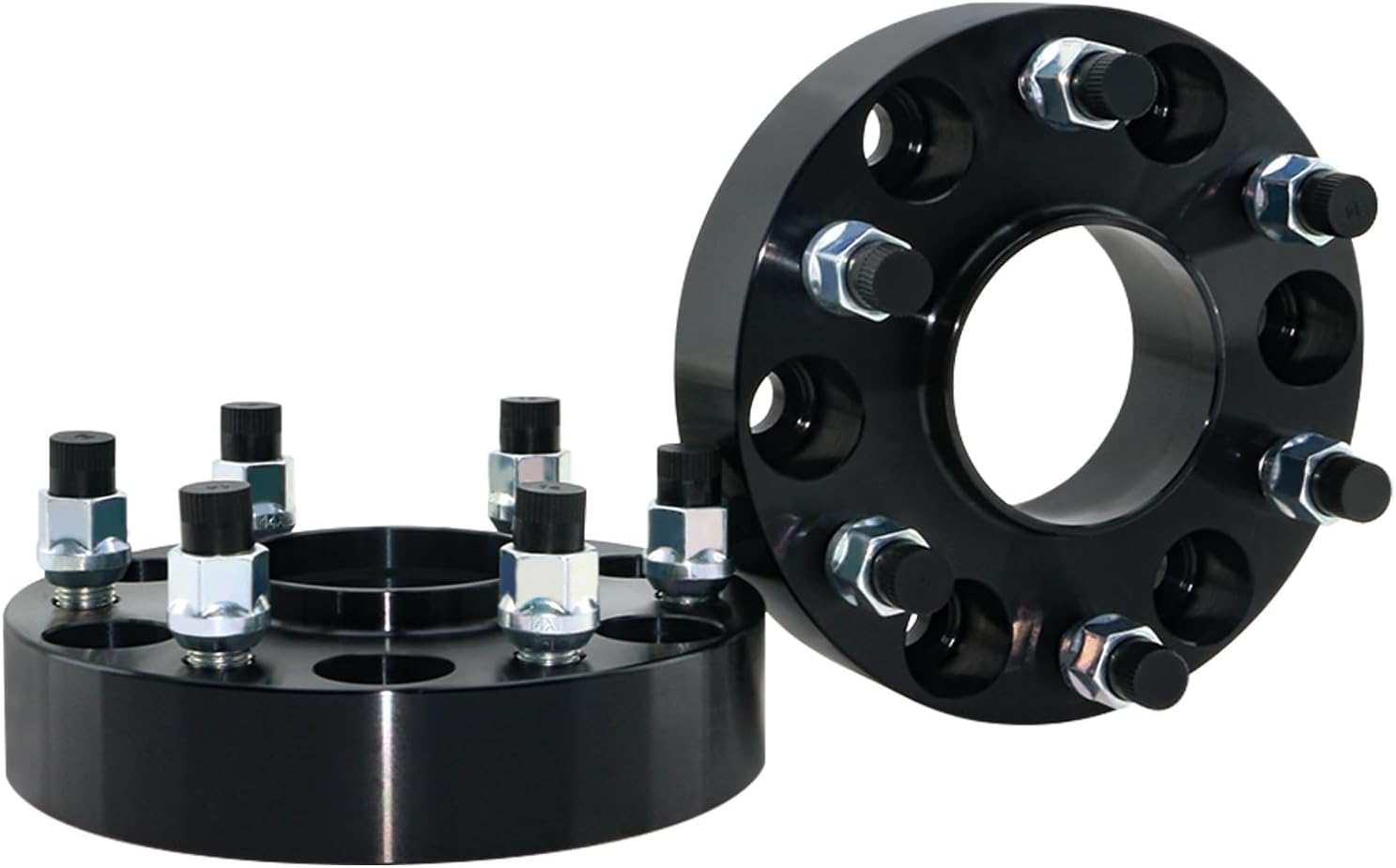 BDELI 6x135 Wheel Spacers Replacement for 2004-2014 Ford F150 Expedition, 1.5in 38mm Hubcentric 6 Lug for 2003-2014 Lincoin Navigator Mark LT with M14x2.0 Studs and 87.1mm Hub Bore, 4pcs Black - Image 5