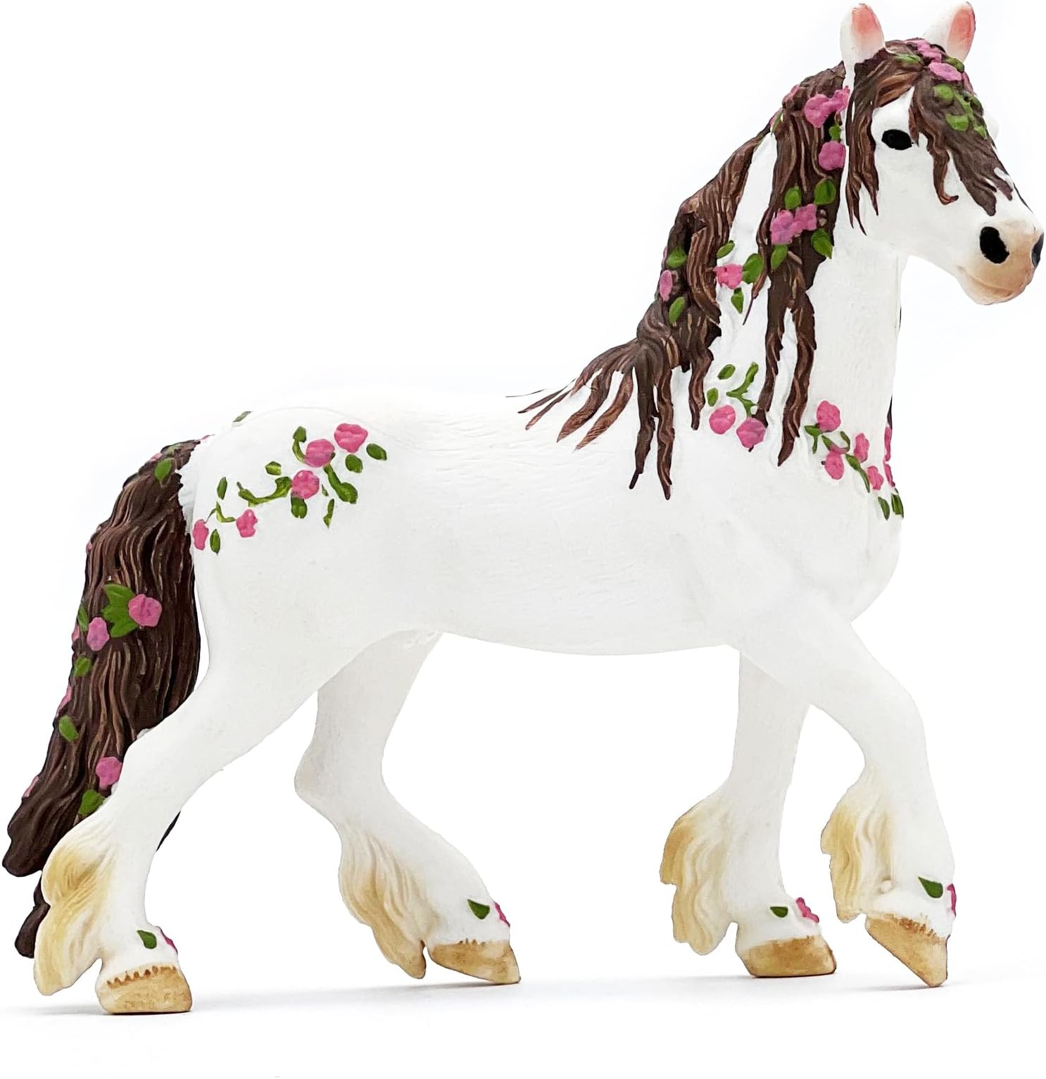 Elf Horse Toy, Farm Animals Garden Decoration, Pretty Horse Toy for Girls and Boys, Lovely Mare Horse Toy Figurine for Kids, It can be Used as Birthday Gifts Party Gifts Cake Decorations