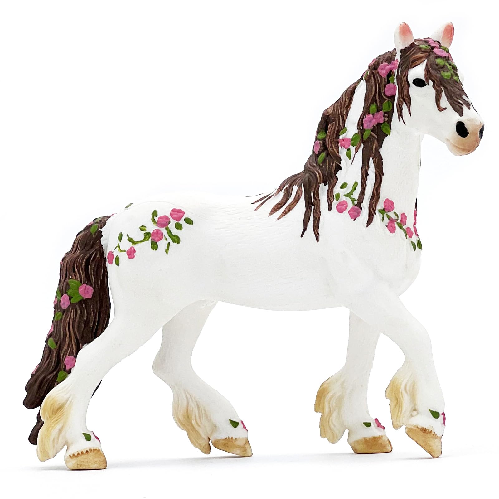 Elf Horse Toy, Farm Animals Garden Decoration, Pretty Horse Toy for Girls and Boys, Lovely Mare Horse Toy Figurine for Kids, It can be Used as Birthday Gifts Party Gifts Cake Decorations