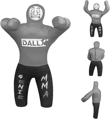DALLX Muñeco de boxeo para niños para entrenamiento de fitness, práctica de lucha libre, judo karate, artes marciales mixtas para niños, Jiu-Jitsu,