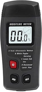 Pilipane Digital Wood Moisture Meter, Accurate LED Humidity Tester for Quick Measurements in Wood and Building Materials