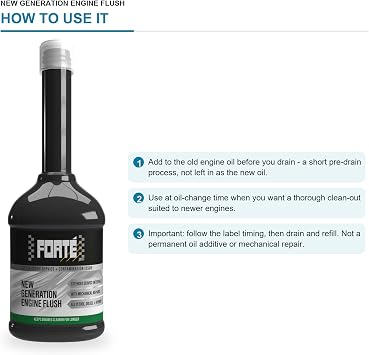 Forte New Generation Engine Flush | Modern Engine Oil Flush