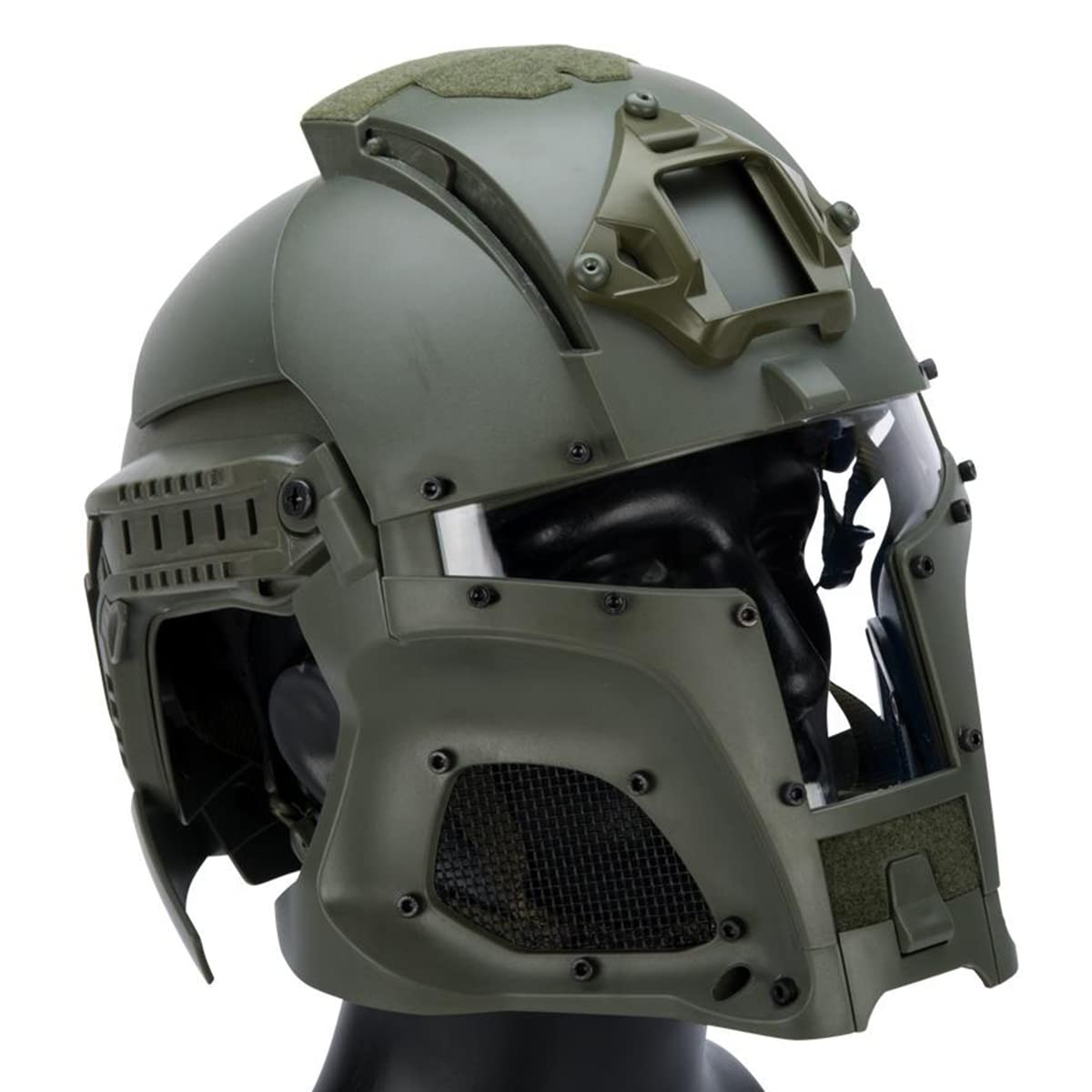 【希少】エアソフト　フルフェイスヘルメット メッシュガード付き　コスプレ 希少】エアソフト フルフェイスヘルメット メッシュガード付き