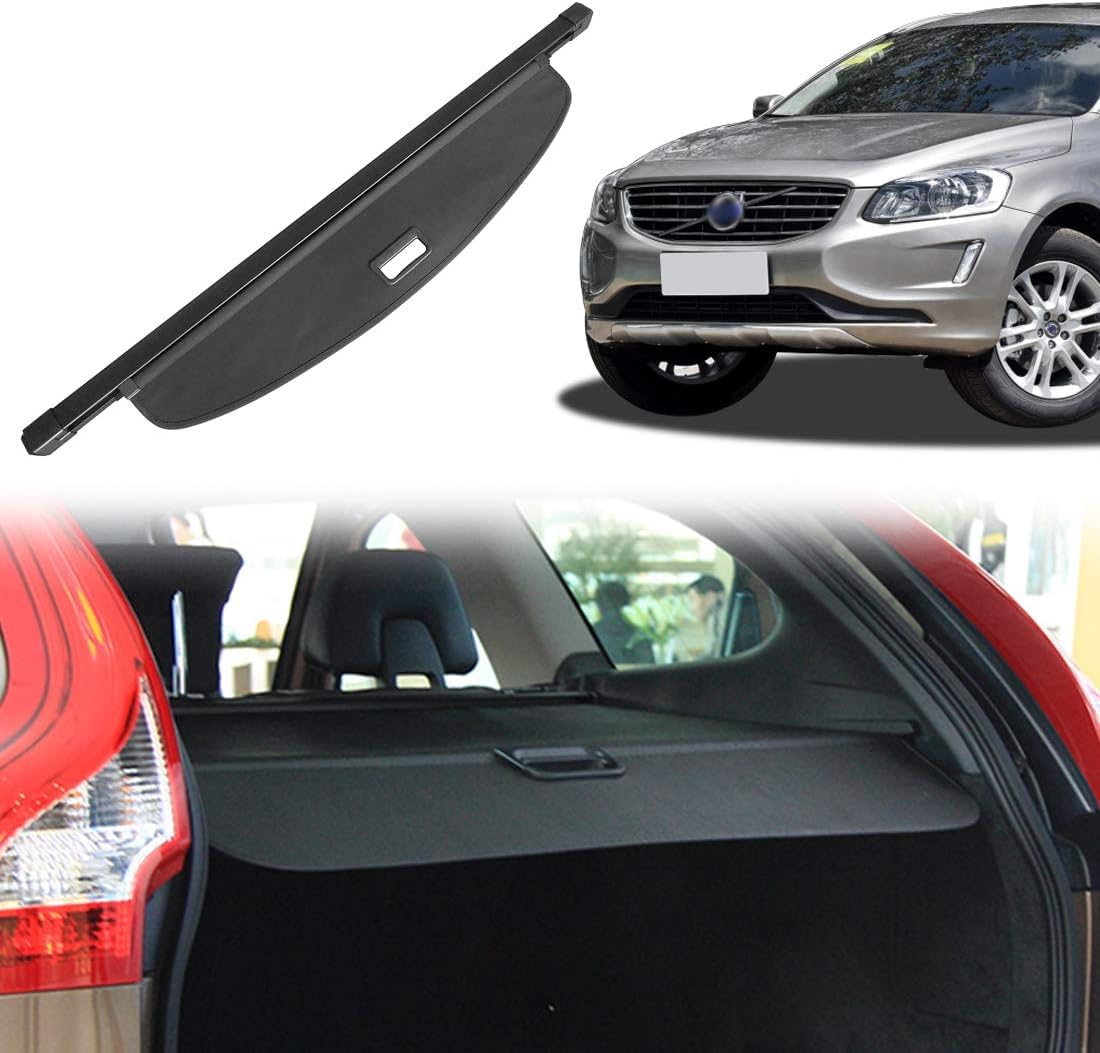 Evita miradas indiscretas en tu Volvo XC60 con esta cubierta retráctil de maletero