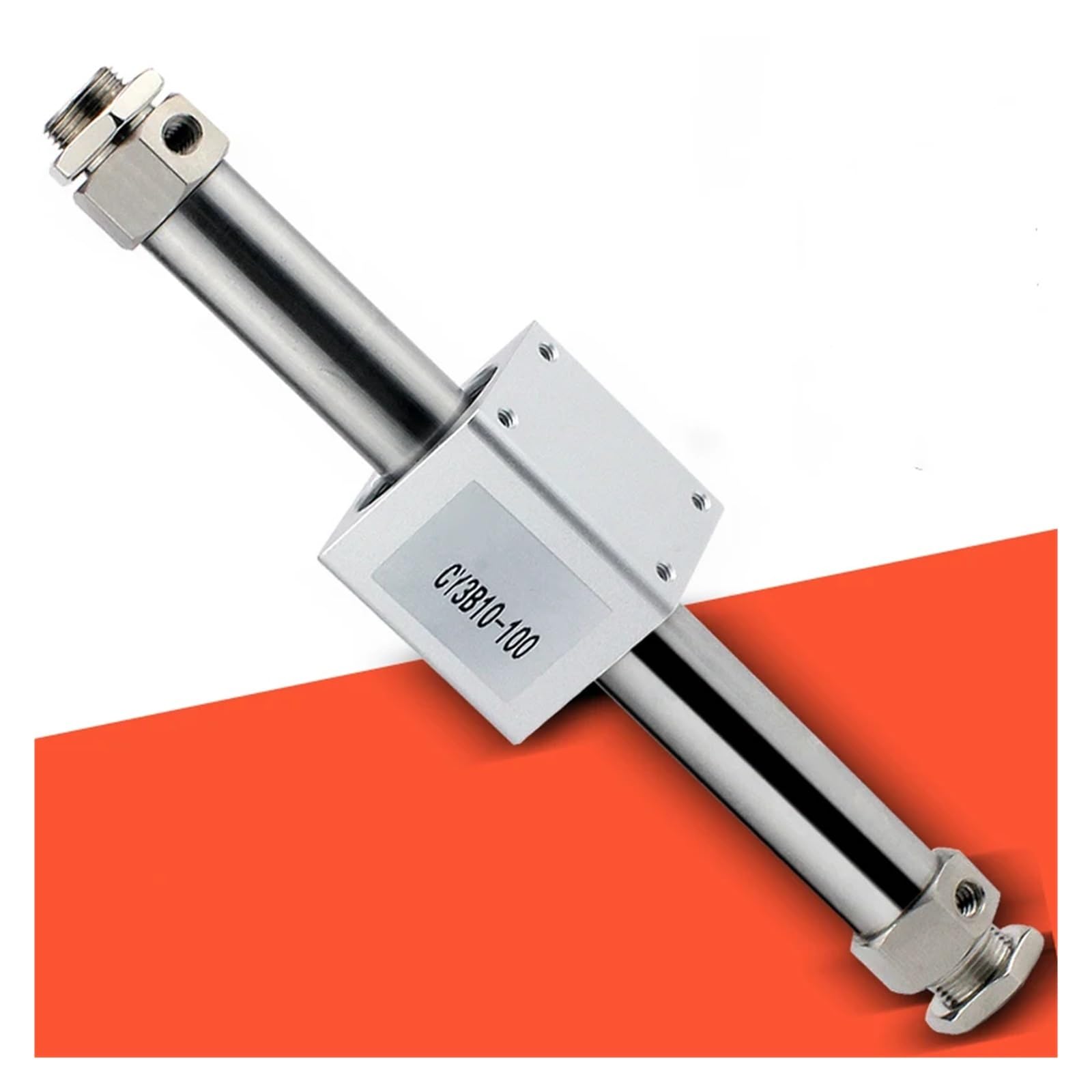 Cylindre pneumatique sans tige à accouplement magnétique CY3B20, haute pression, en alliage d'aluminium, longue course, CY3B20TF-200(CY3B6 (Bore 6mm))