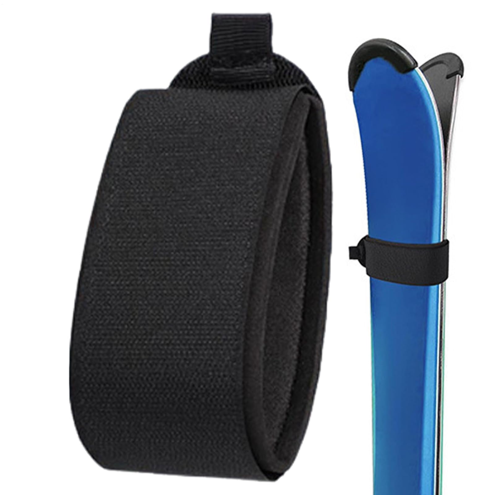 Correas Ajustables para Envolturas de Esquí con Almohadillas de EVA, Transportador Duradero