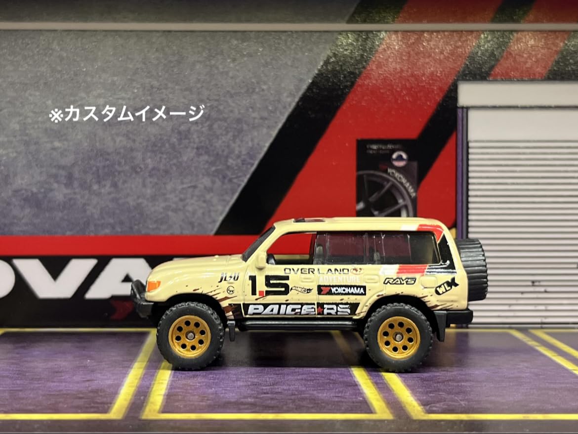 Amazon | 1/64 カスタム ホイール 3台分 SUV用 オフロードタイヤ