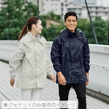 レインスーツ　Lサイズ 大きいサイズ 撥水 レインコート レインウェア レインスーツ