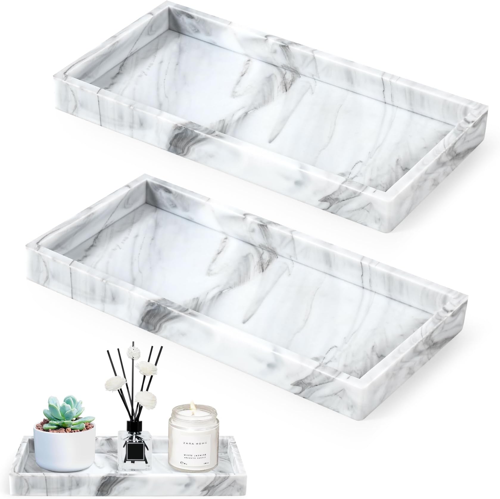 Plateau Ovale En Silicone, Moule En Béton, Ciment, Résine époxy, Assiette, Sous-verres 2 En 1, Plateau à Bijoux, Moules De Décoration Pour La Maison