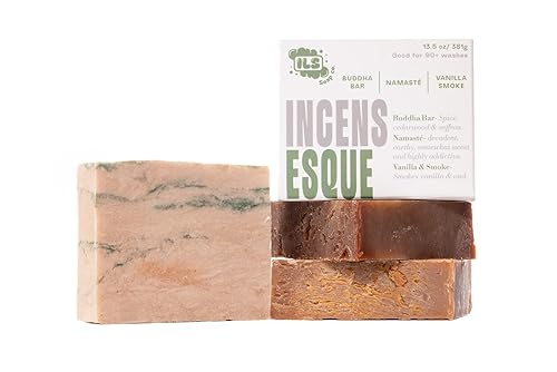 Miniatura 19 de ILS Soap Co.- Barra de jabón totalmente natural para hombres y mujeres - Proceso en frío, hecho a mano en los Estados Unidos