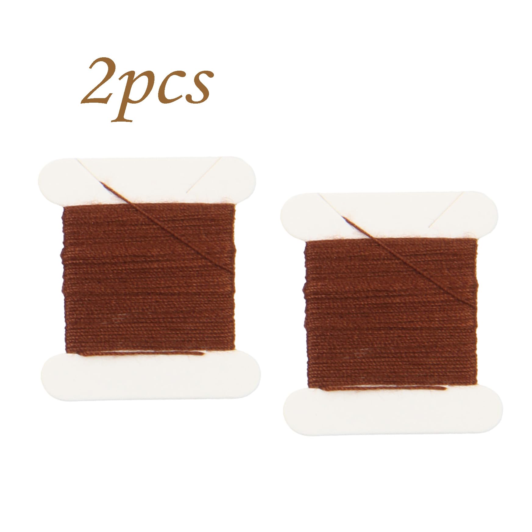 Lot de 30 clips d'extension de cheveux en forme de U en acier inoxydable pour perruque, marron clair