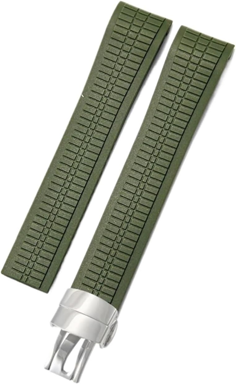 1PCS For Strap Aquanaut Series 5164/5167 Silicone Watch 21mm
