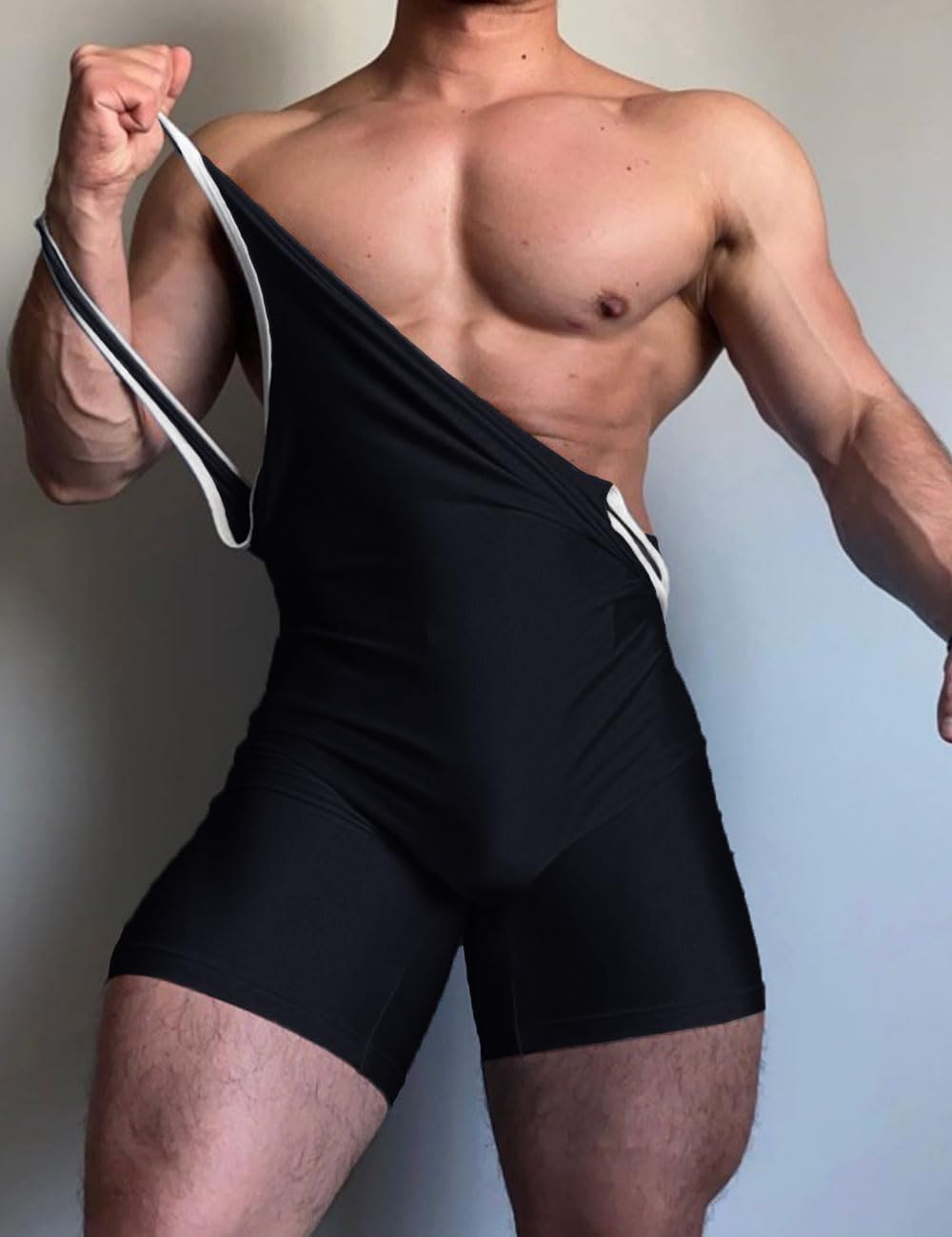 Mens Wrestling Singlets High Performance Powerlifting Singlet Athletic Supporters Bodysuit Wrestling Uniform