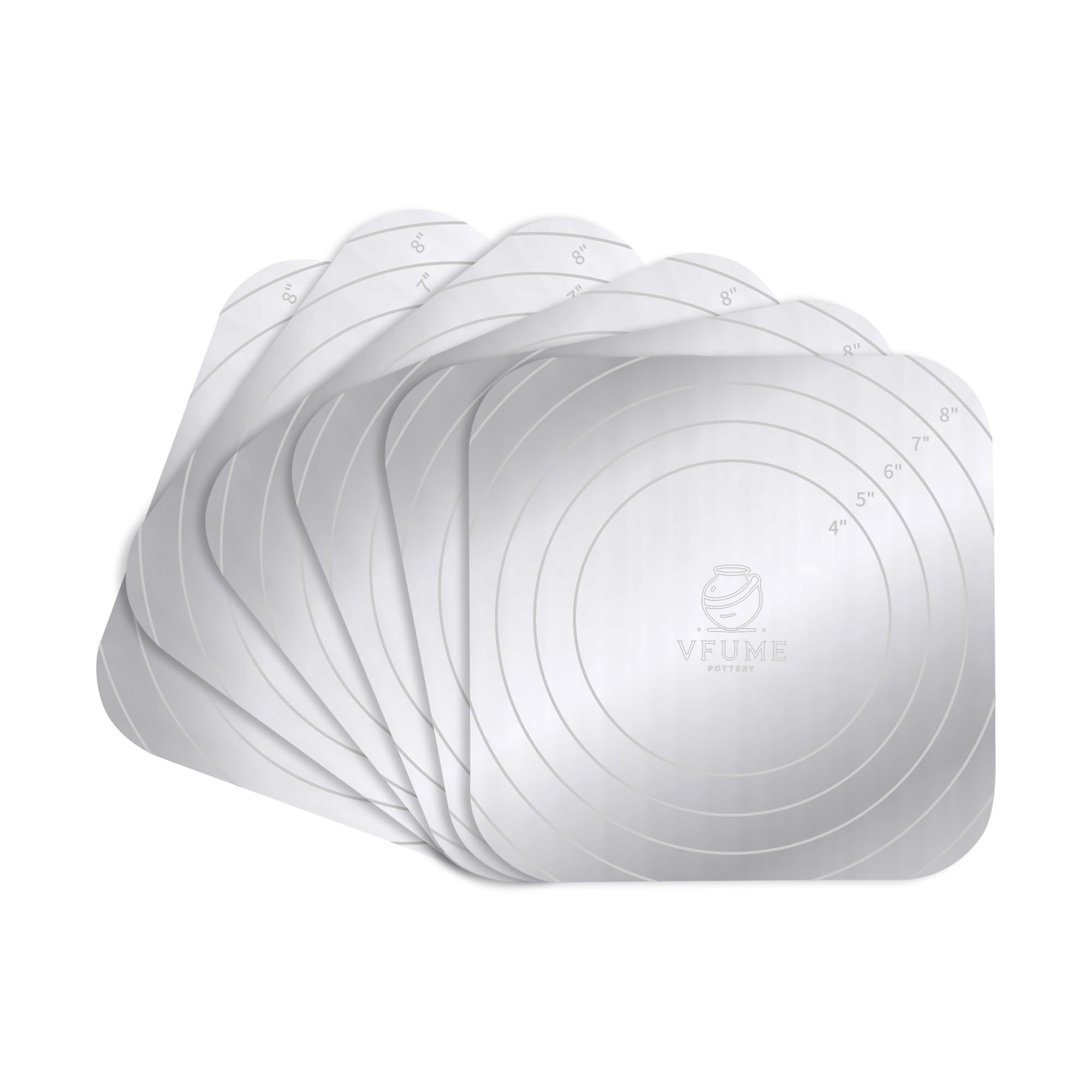6 inserti in alluminio per sistema di pipistrelli in ceramica PVC da 30,5 cm, set di piastre di ricambio in alluminio, compatibili con strumenti per pipistrelli in ceramica argilla