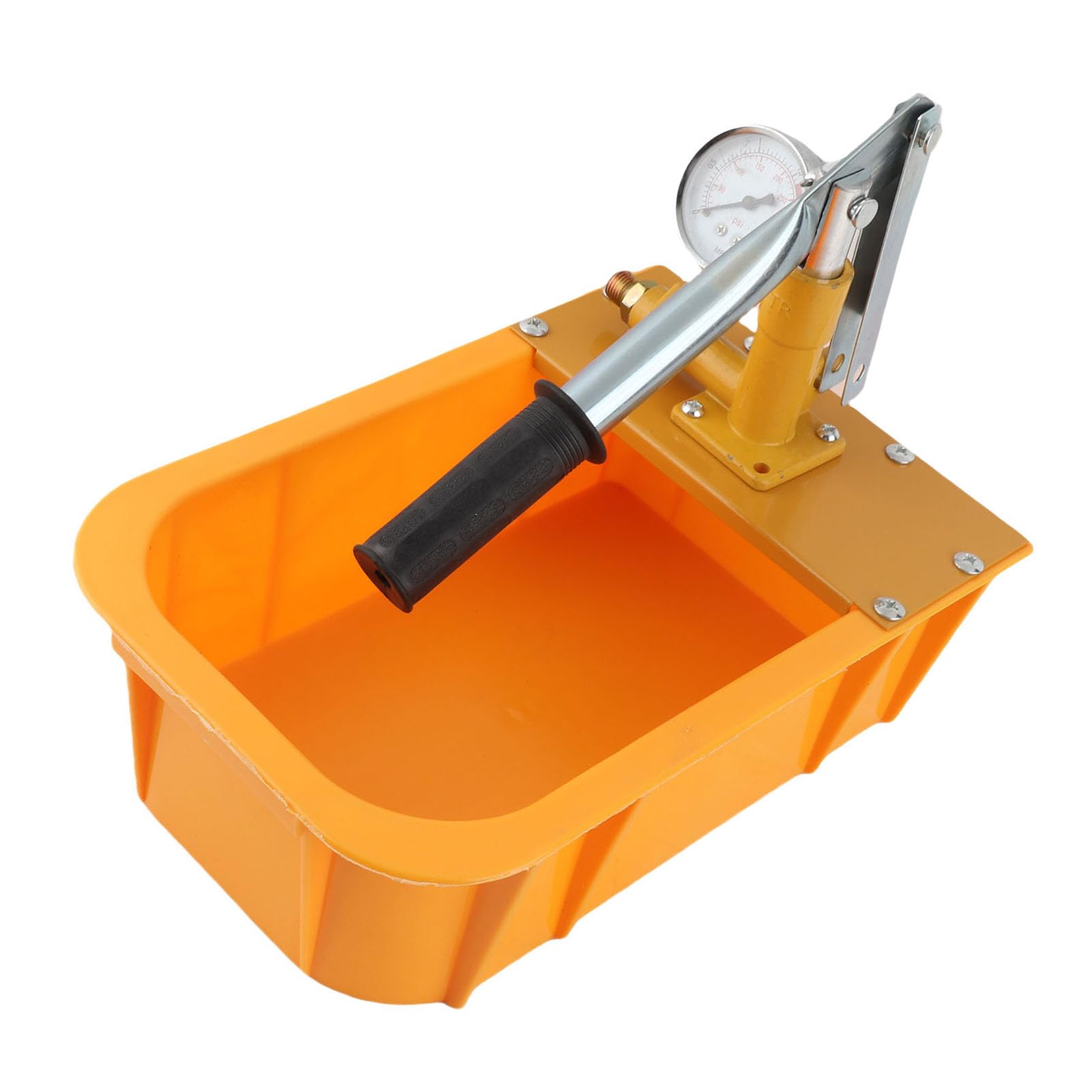 Tester per pompe idrostatiche, pompa manuale per prove di pressione dell’acqua con manometro, rilevatore manuale di perdite in tubazioni per impianti idraulici e di riscaldamento,