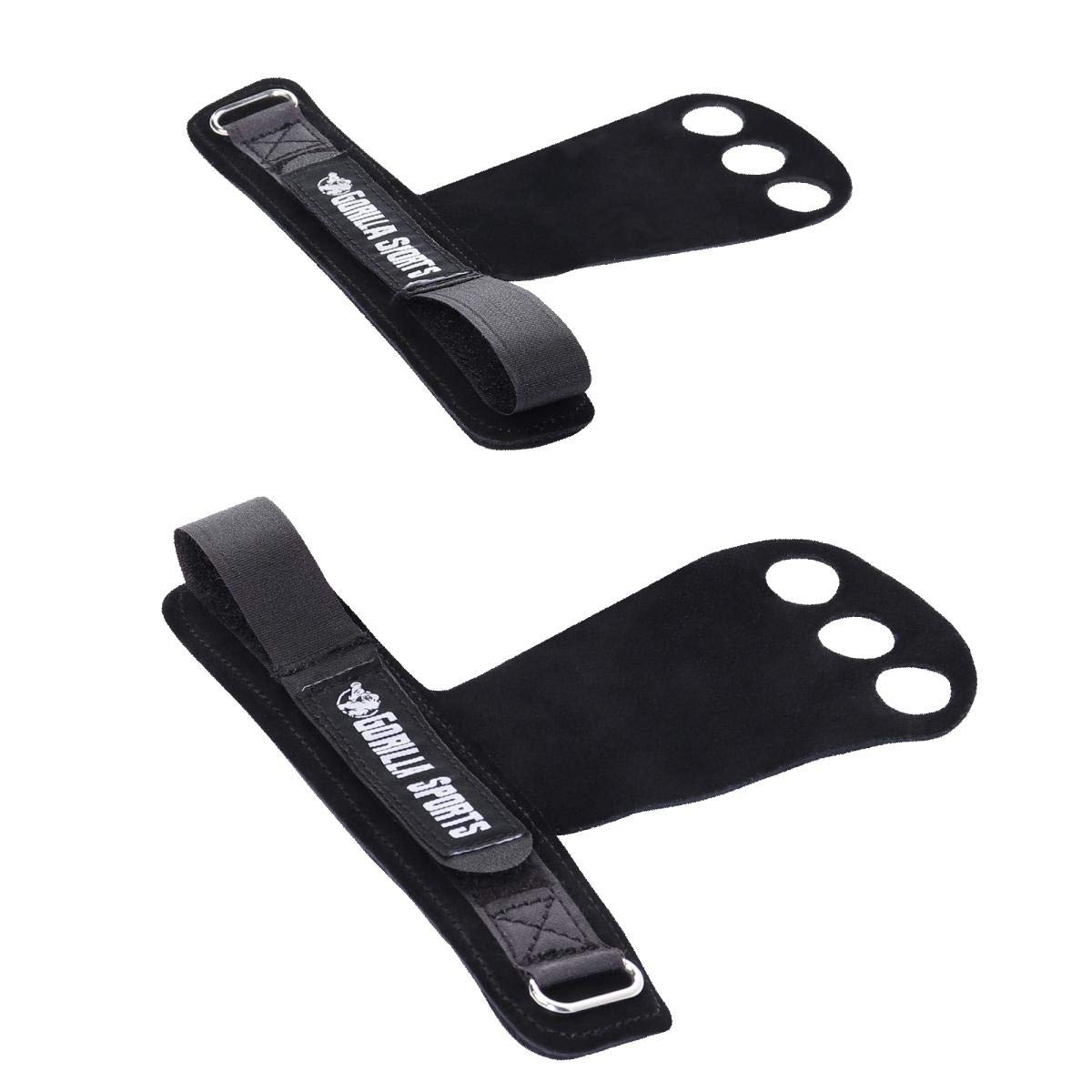 Gorilla Sports Maniques de Crosstraining à 3 Doigts - Protèges-Paumes