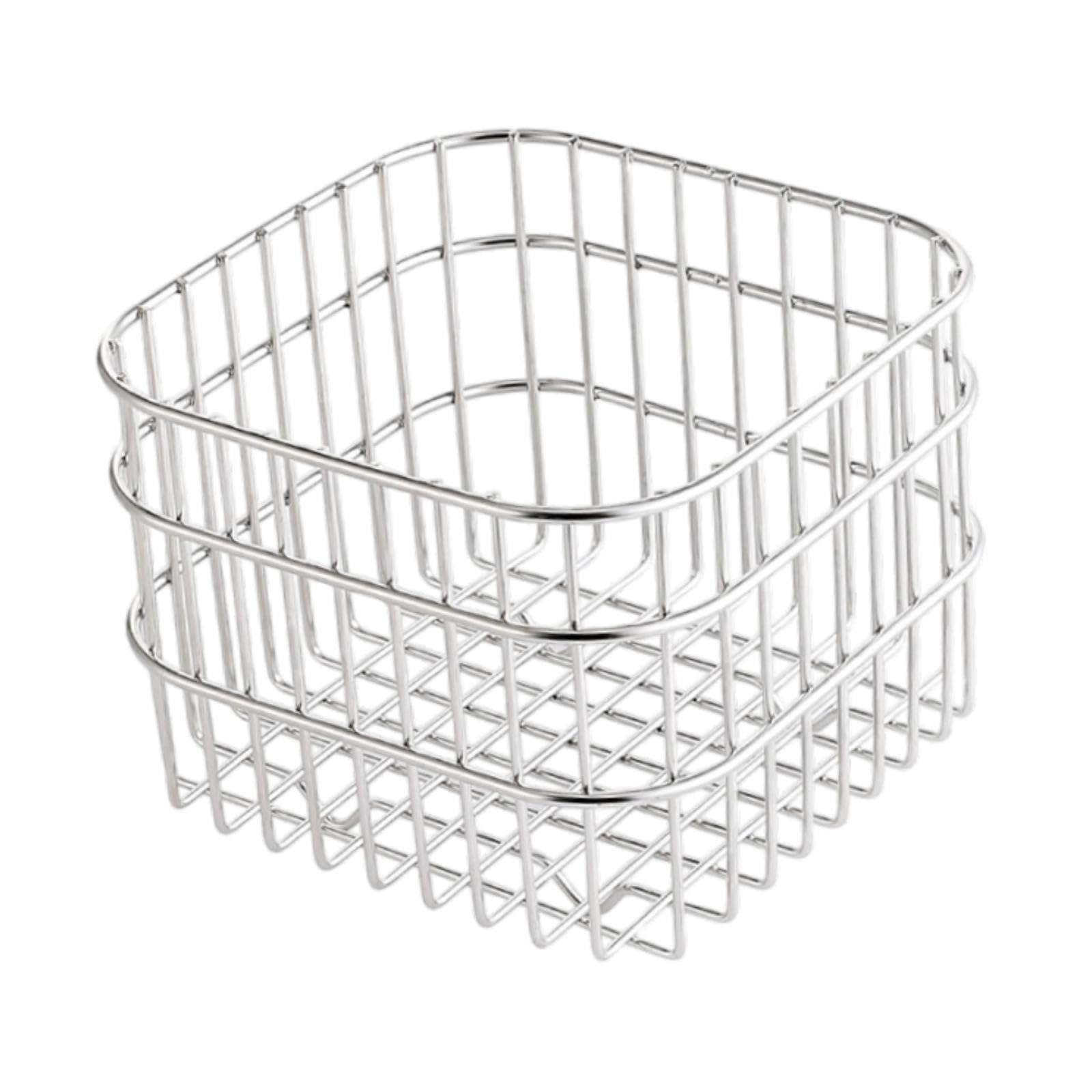 Escurridor de platos de acero inoxidable con cesta multifuncional de alta gama