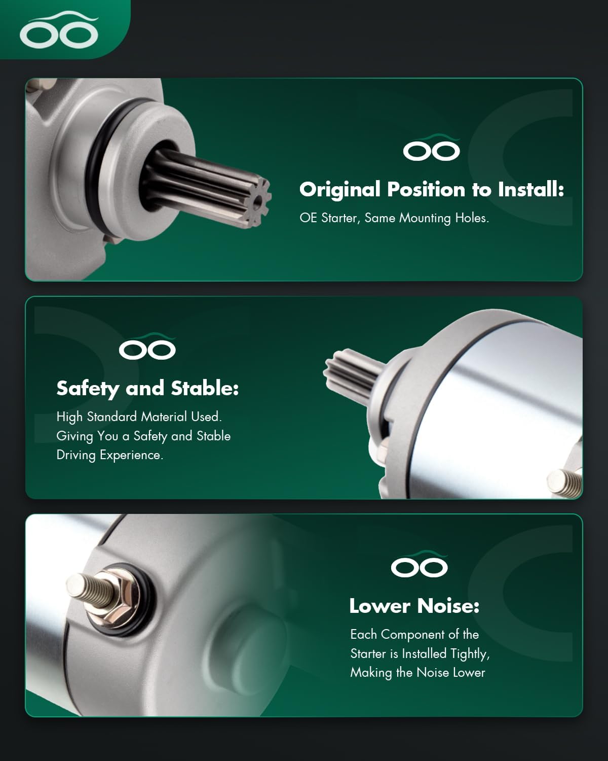 SCITOO Starter Motor fit for BETA for RR 2006 2008-2013 SMU0417