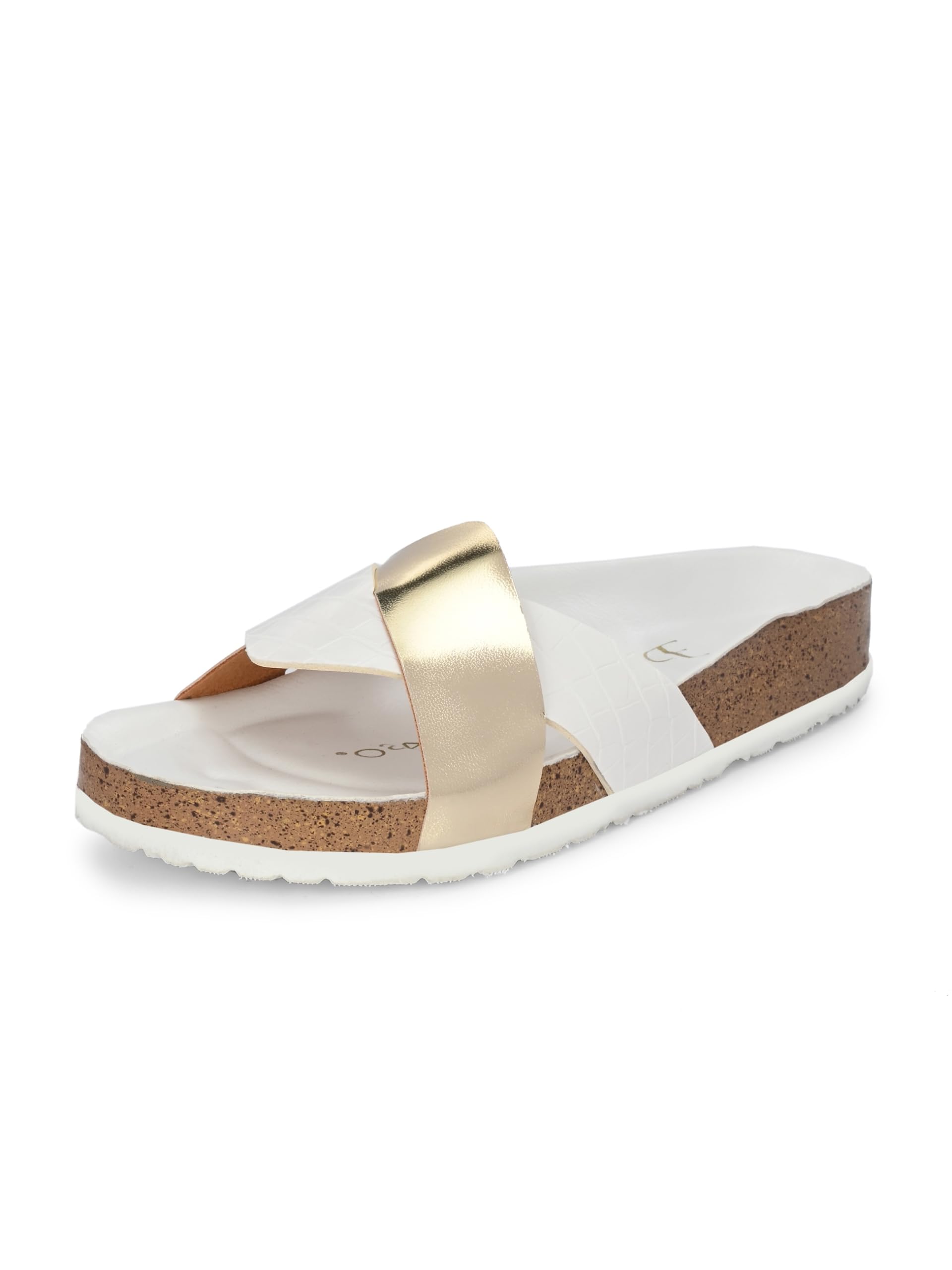 EL PASO Golden Faux Leather Fashionable Platform Heels Wedges Sandals for Women & Girls - 6 UK (B0CWVH3BKG) Amazon Price History, Amazon Price Tracker