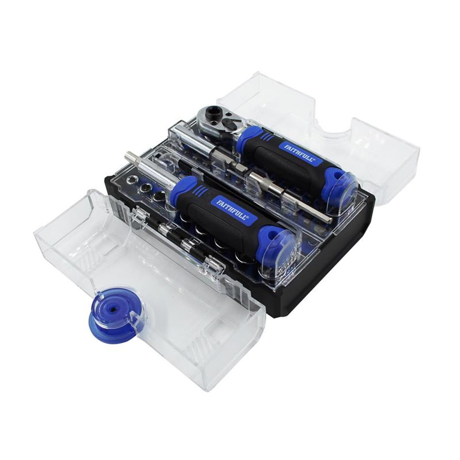 Faithfull Faisbset78 Screwdriver And Socket Set 78 Piece
