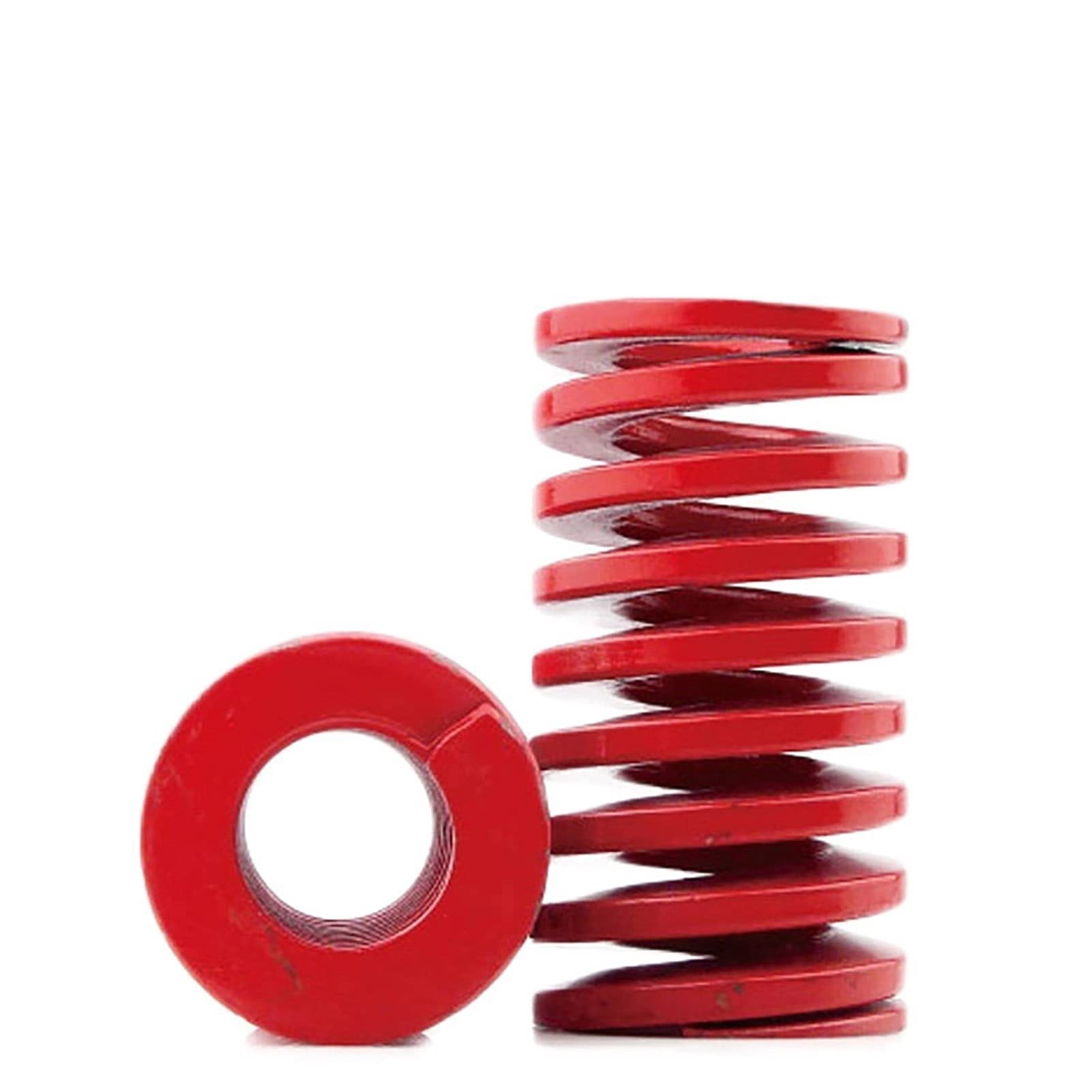 coil expansion High Accuracy Steel Light Load Spiral Stamping Compression Die Spring, 12mm Outer Diameter, 6mm Inner Diameter, 20-100mm Length, Compression Spring, Red Mould Die Springs buffer mechani