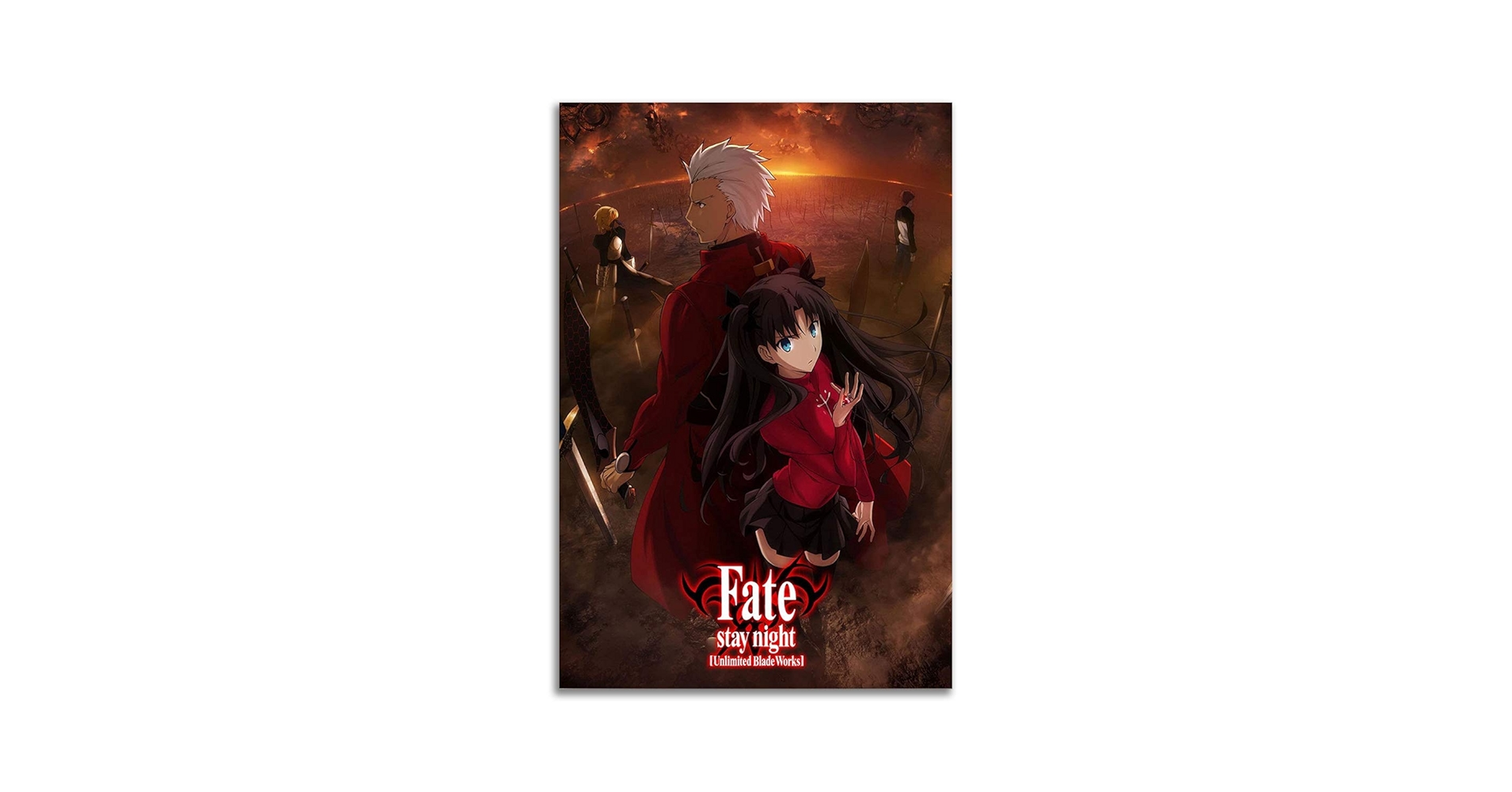 Amazon.com: Fate Stay Night Unlimited Blade Works Poster