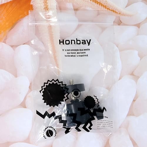 Miniatura 9 de Honbay 1 unids 14 pulgadas a 38 pulgadas 360 giratorio mini cabeza esférica giratoria con tornillo de 14 pulgadas convertidor adaptador tornillo