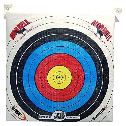 Morrell Lightweight Youth Range Nasp Field Point Archery Bag Target Replacement Cover With 2 Shooting Sides And 4 Shooting Spots, White #TOP6